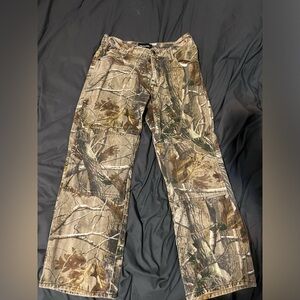 Realtree double knee camo relaxed fit pants
34×30